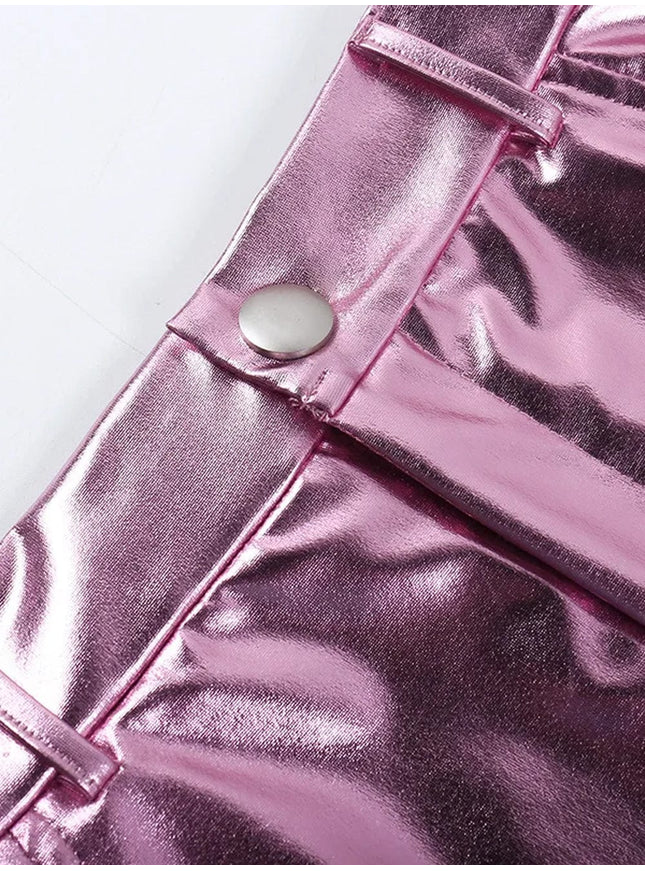 Isla Mini Skirt In Pink - Fashion Pov