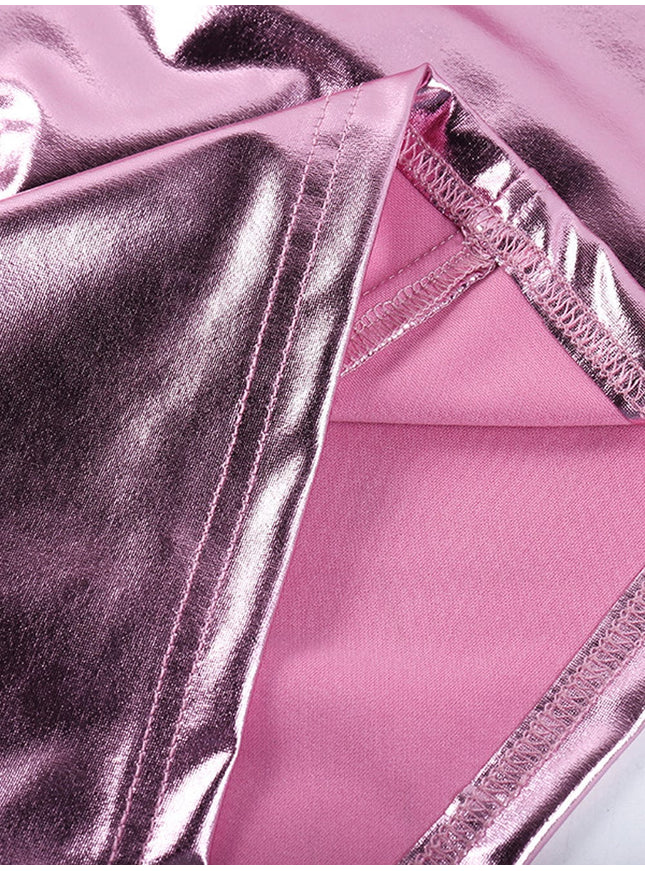 Isla Mini Skirt In Pink - Fashion Pov
