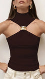 Isla Sleeveless Knit Tank Top - Fashion Pov