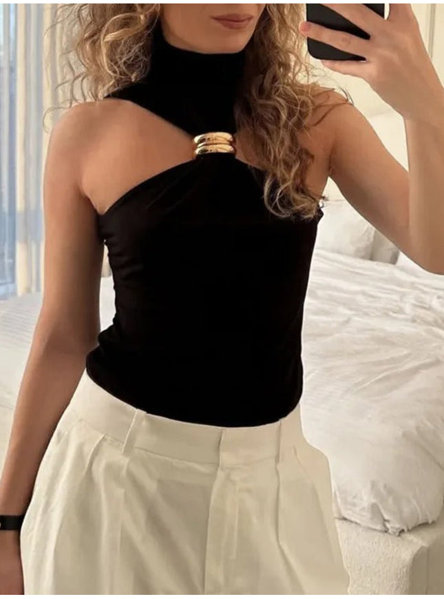 Isla Sleeveless Knit Tank Top - Fashion Pov