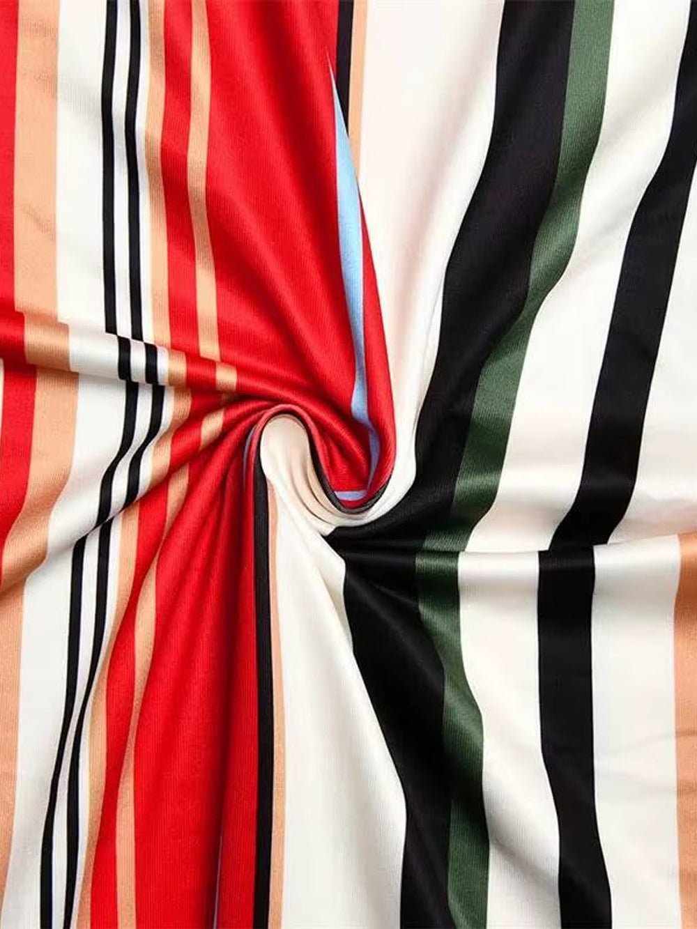 Isla Striped Long Sleeve Maxi Dress - Fashion Pov