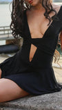 Isla Tie - Back Mini Dress - Fashion Pov