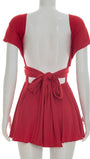 Isla Tie - Back Mini Dress - Fashion Pov