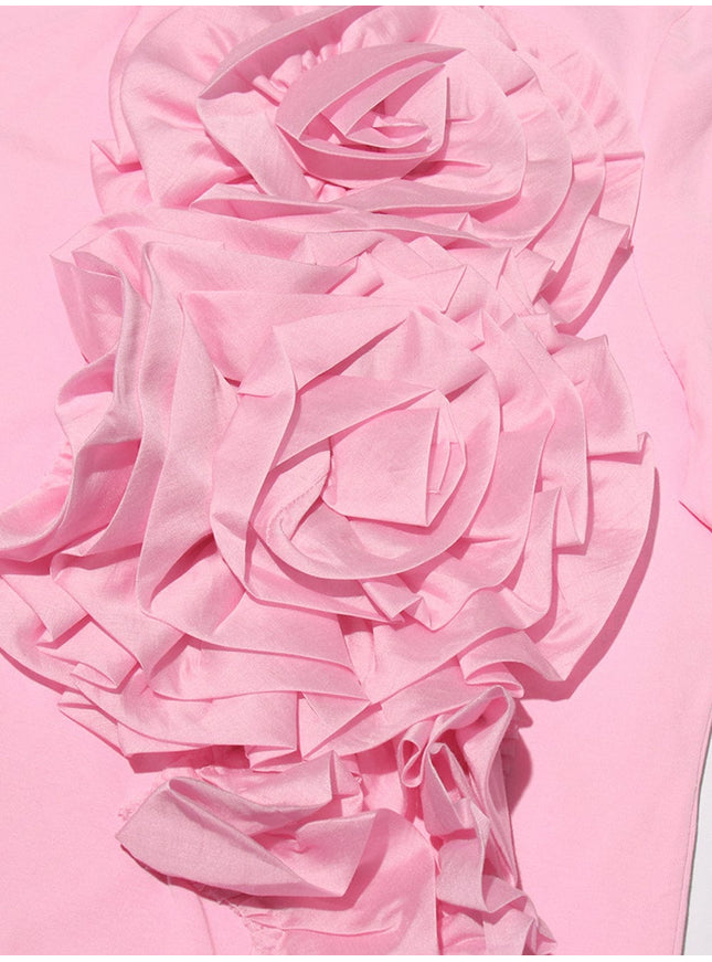 Ivana Appliques Folds Top - Fashion Pov