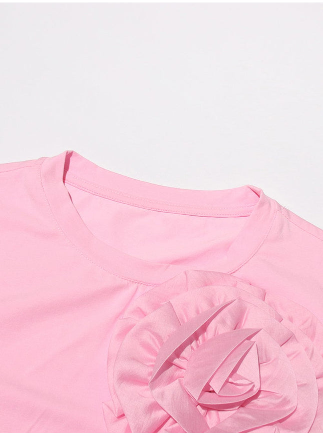 Ivana Appliques Folds Top - Fashion Pov