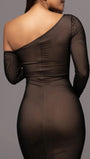 Jade Backless Bodycon Midi Dress - Fashion Pov