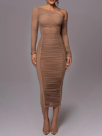 Jade Backless Bodycon Midi Dress - Fashion Pov