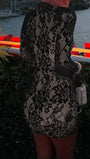 Jane Long Sleeve Mini Dress - Fashion Pov