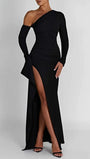 Janelle Backless Bodycon Split Maxi Dress - Fashion Pov