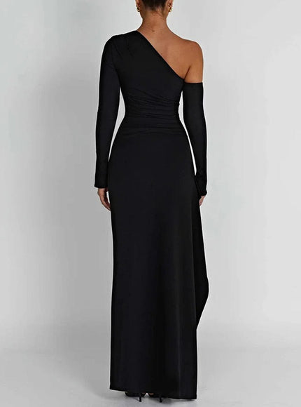 Janelle Backless Bodycon Split Maxi Dress - Fashion Pov