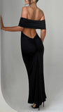 Jasmine Off Shoulder Sleeveless Maxi Dress - Fashion Pov