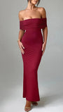 Jasmine Off Shoulder Sleeveless Maxi Dress - Fashion Pov