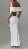 Jasmine Off Shoulder Sleeveless Maxi Dress - Fashion Pov