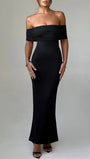 Jasmine Off Shoulder Sleeveless Maxi Dress - Fashion Pov