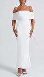 Jasmine Off Shoulder Sleeveless Maxi Dress - Fashion Pov