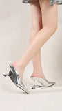 Jasmine Toe Heel Slipper - Fashion Pov