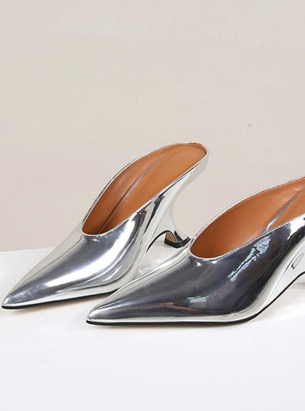 Jasmine Toe Heel Slipper - Fashion Pov