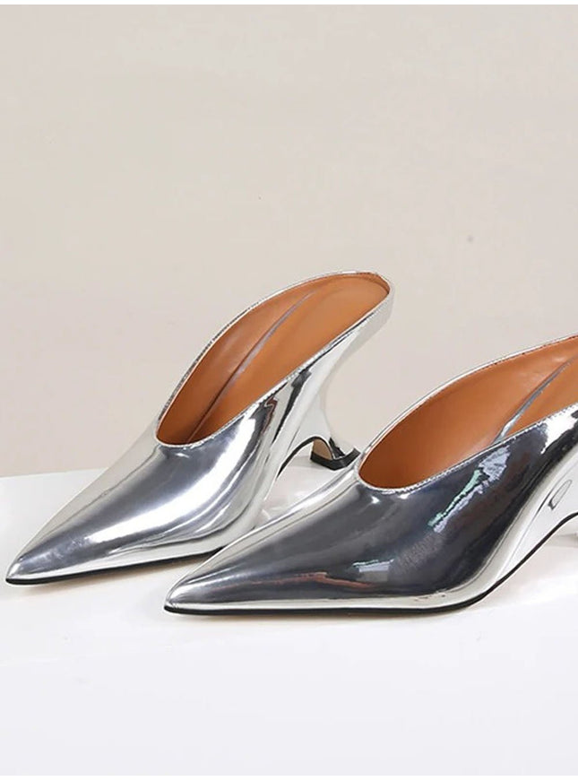 Jasmine Toe Heel Slipper - Fashion Pov