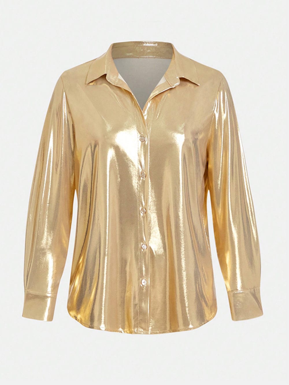 Jeevan Metallic Chic Shirt - Fashion Pov