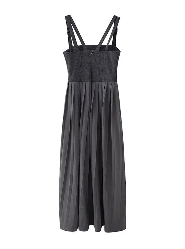 Jenica Backless Midi Dress - Fashion Pov