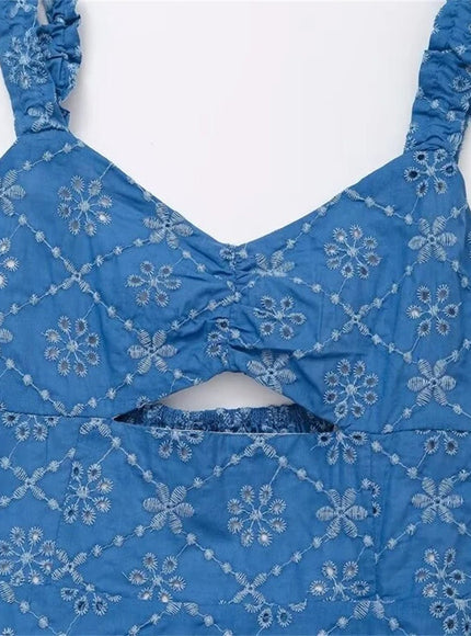 Jennifer Hollow Slim Fit Mini Dress - Fashion Pov