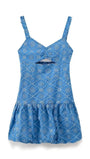 Jennifer Hollow Slim Fit Mini Dress - Fashion Pov