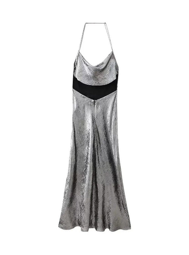 Jerah Backless Midi Dress - Fashion Pov