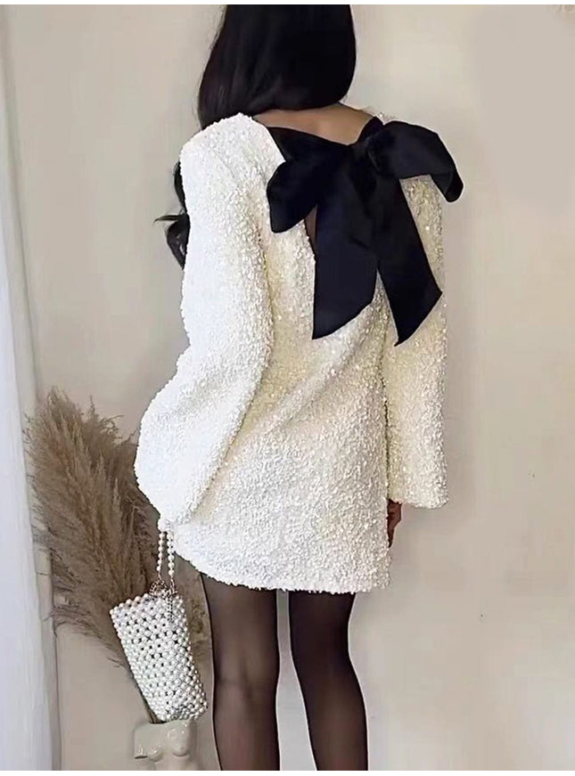 Jeri Sequined Mini Dress - Fashion Pov