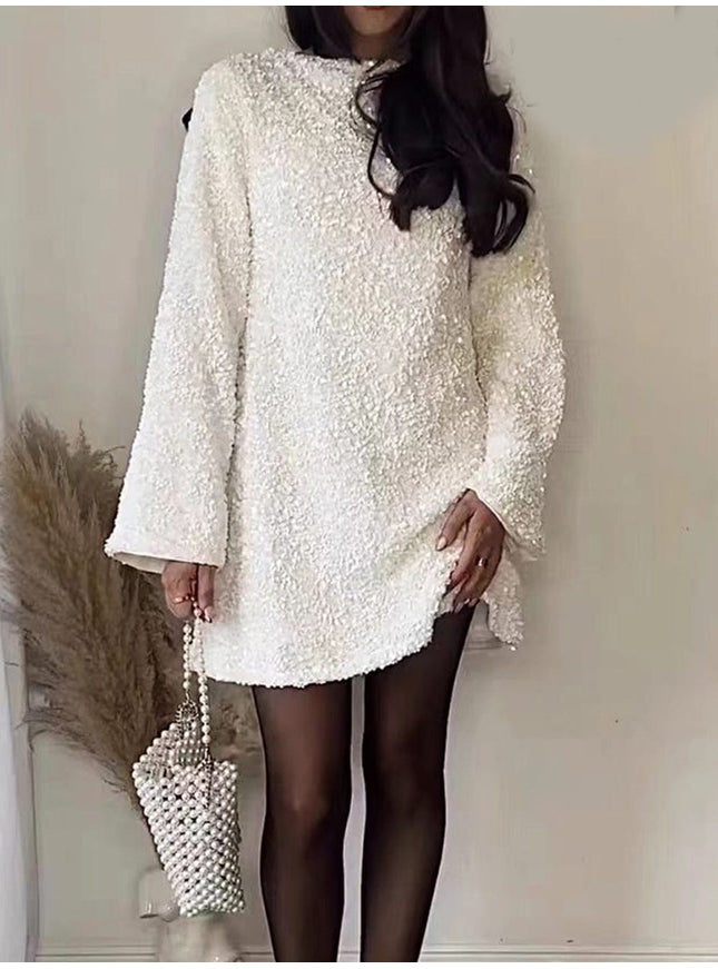 Jeri Sequined Mini Dress - Fashion Pov