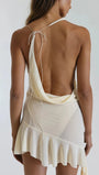 Jessica Backless Mini Dress - Fashion Pov