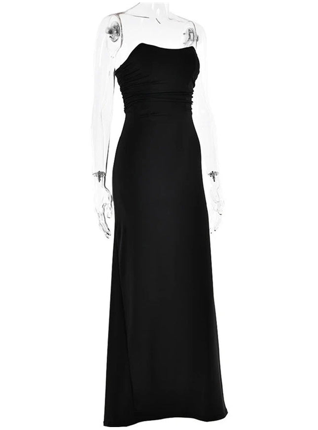 Jessica Off Shoulder Bodycon Maxi Dress - Fashion Pov