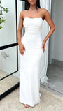 Jessica Off Shoulder Bodycon Maxi Dress - Fashion Pov