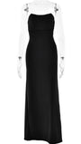 Jessica Off Shoulder Bodycon Maxi Dress - Fashion Pov