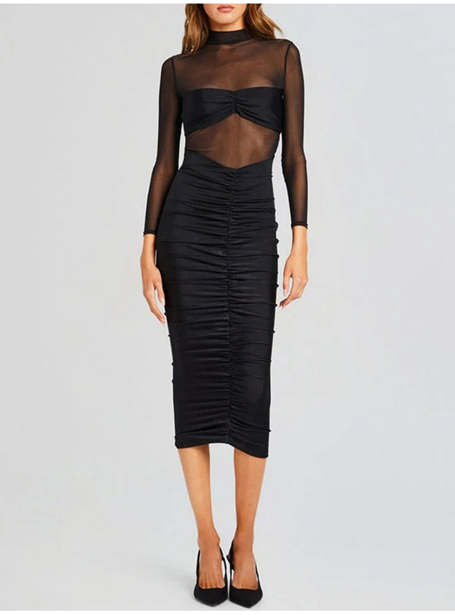 Josephine Long Sleeve Maxi Dress - Fashion Pov