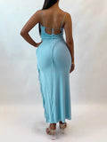 Julia Backless Maxi Dress - Fashion Pov