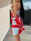 Julia Off Shoulder Backless Mini Dress - Fashion Pov