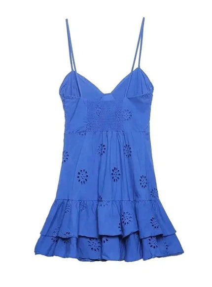 Julia Ruffled Mini Dress - Fashion Pov