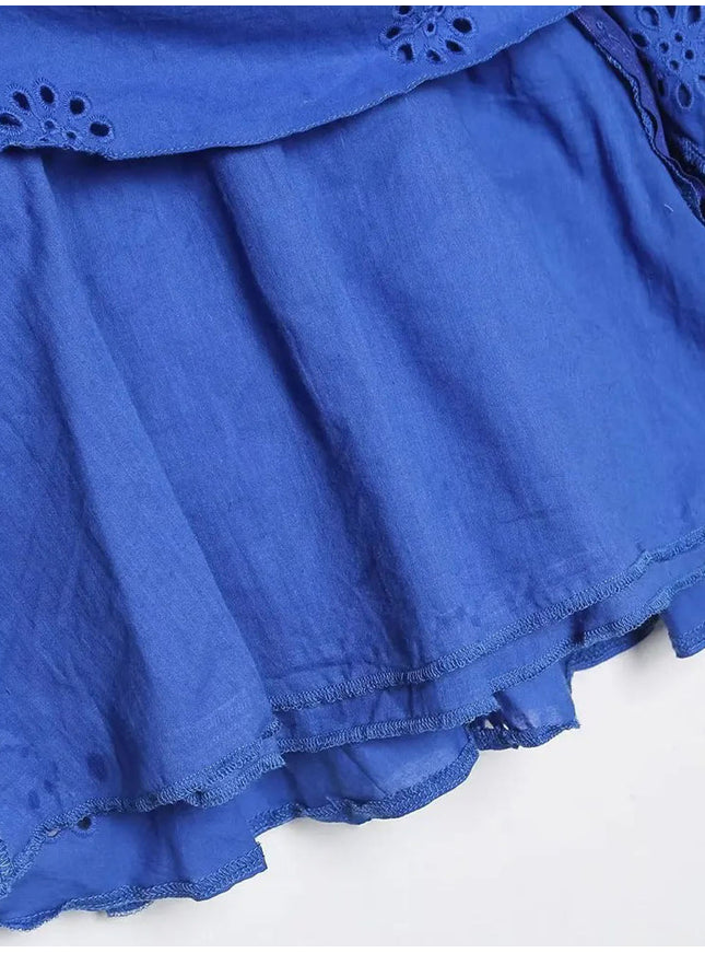 Julia Ruffled Mini Dress - Fashion Pov