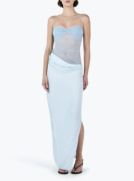 Juliana Backless Maxi Dress - Fashion Pov