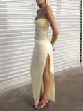 Juliana Backless Maxi Dress - Fashion Pov