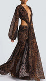 Juliana Deep - V Cutout Maxi Dress - Fashion Pov