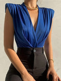 Juliet Sleeveless Bodycon Ladie Bodysuit - Fashion Pov