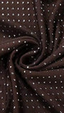 Juliette Crystal Mesh Plunge Gown - Fashion Pov