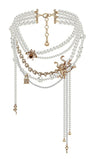 June Small Snake Pearl Necklace - Fashion Pov