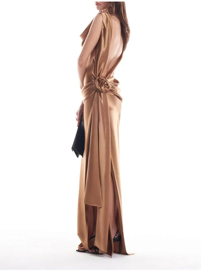 Juniper Backless Maxi Dress - Fashion Pov