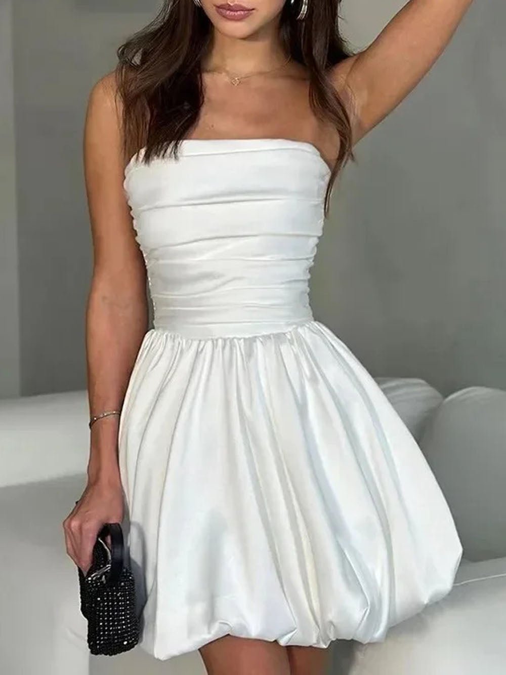 Juniper Off Shoulder Mini Dress - Fashion Pov