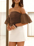 Kaia Slim Short Top - Fashion Pov