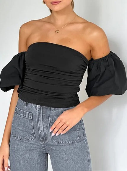 Kaia Slim Short Top - Fashion Pov