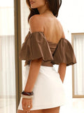 Kaia Slim Short Top - Fashion Pov