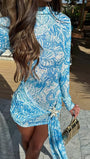 Kailan Long Sleeve Mini Dress - Fashion Pov